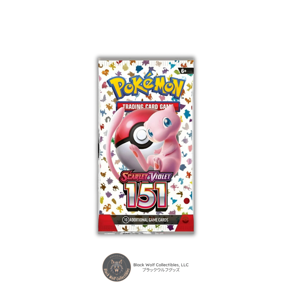 Pokemon 151: Booster Pack (English) – Black Wolf Collectibles LLC