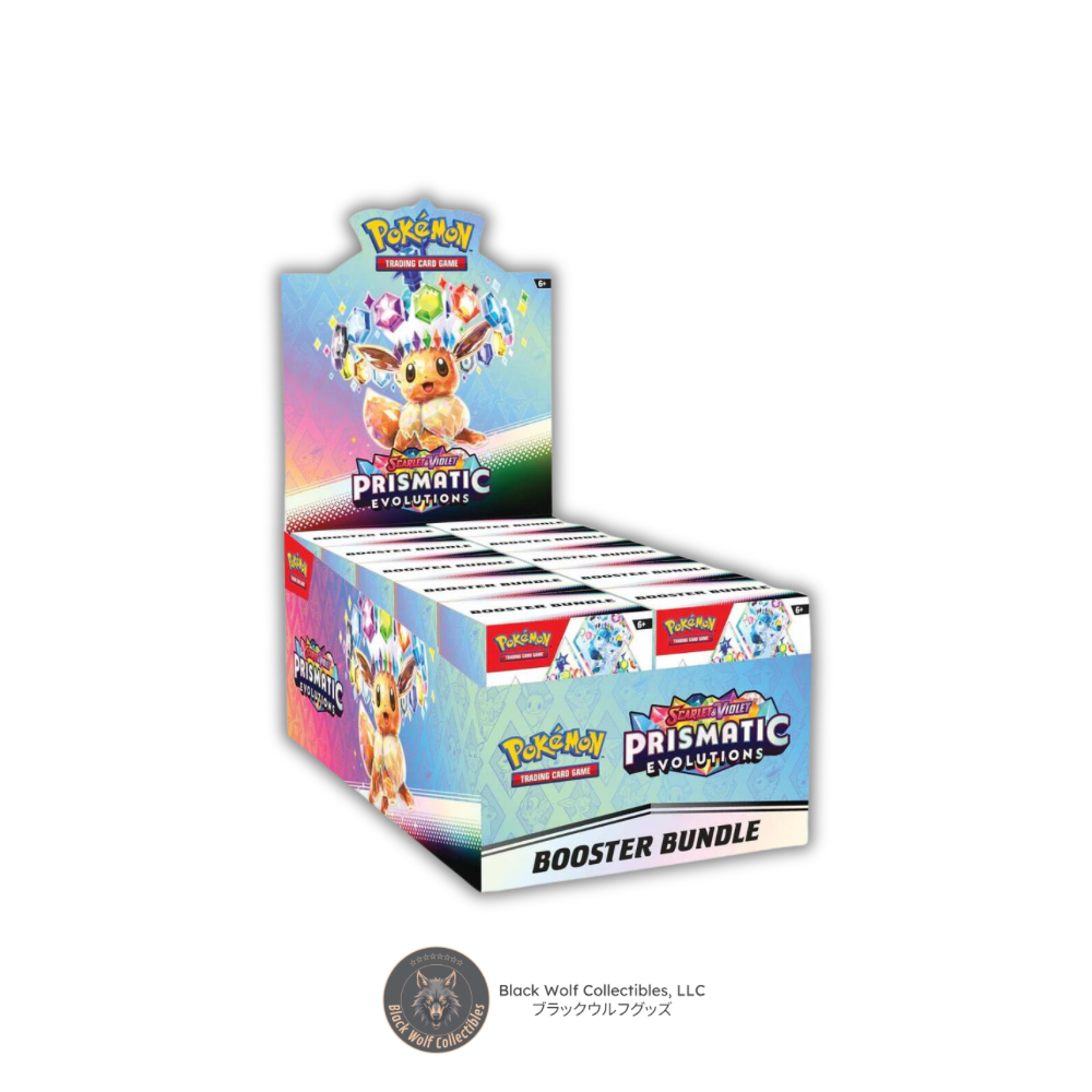 prismatic evolutions booster bundle box Evolutions: (Display) – Black Wolf Collectibles LLC Violet—Prismatic Evolutions expansion most expensive modern pokemon Color:Gaia Red Promos
