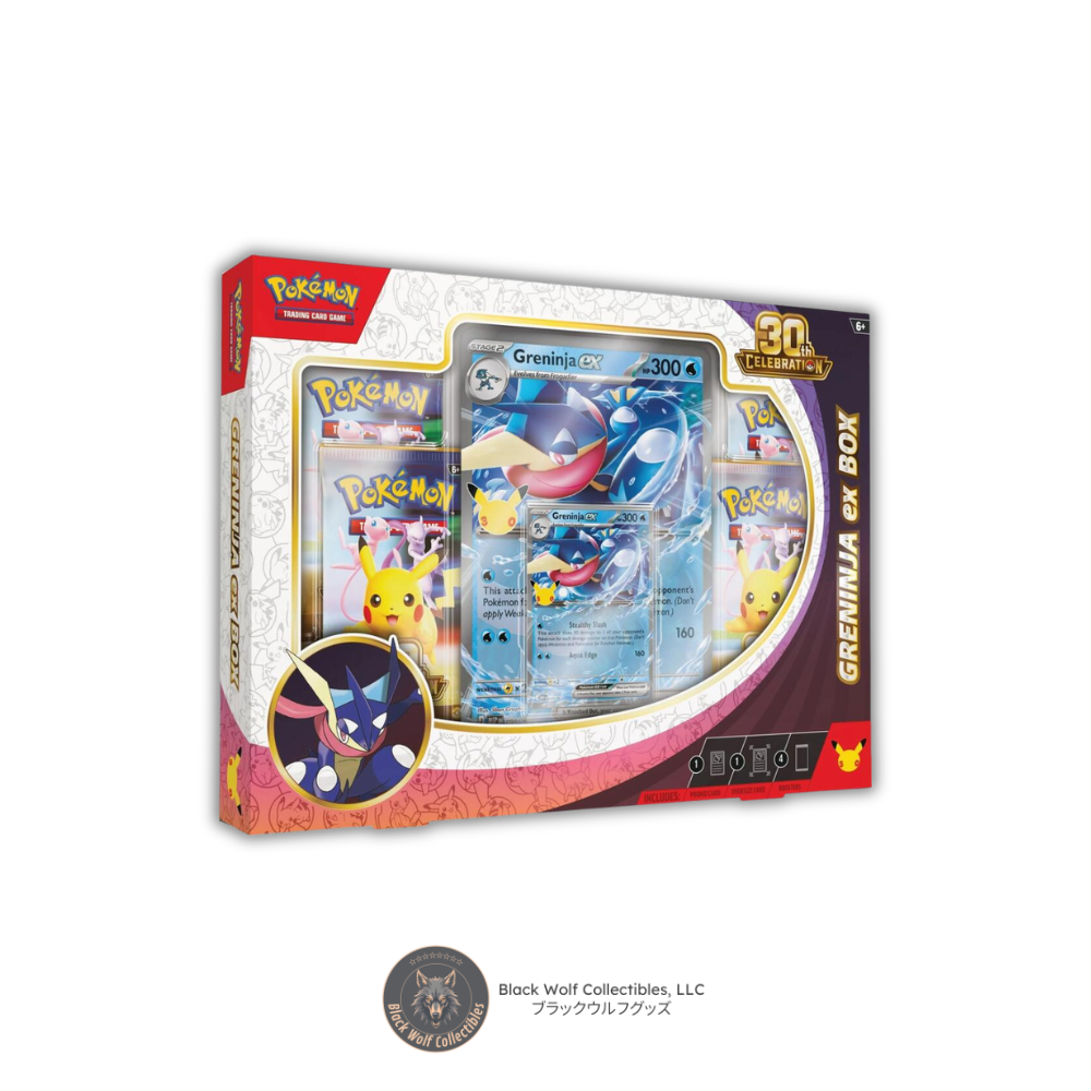 30th Celebration: Greninja ex Box (Pre-Order)