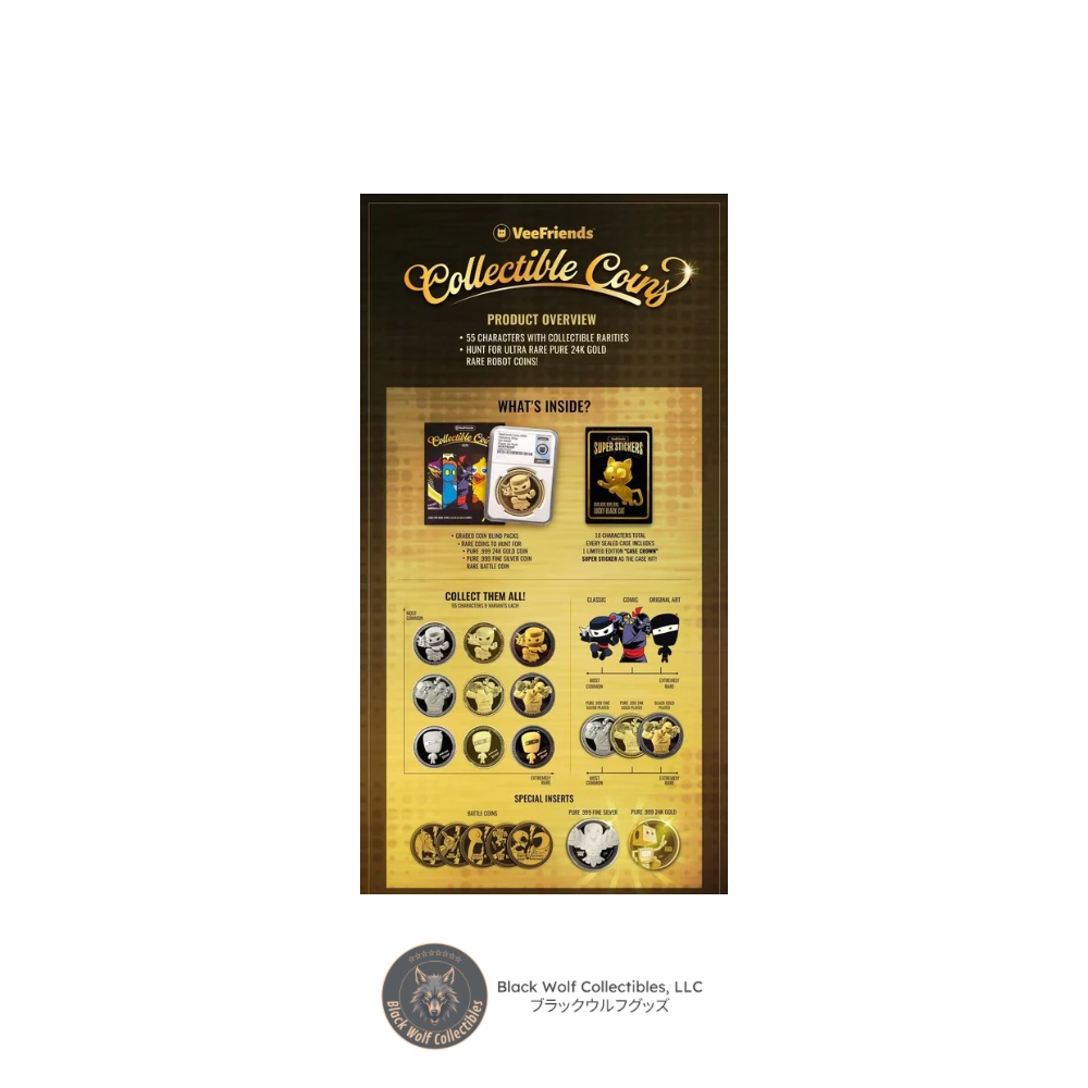 2026 VeeFriends Collectible Coins Hobby Box