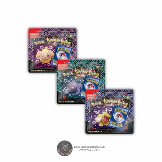 Paldean Fates: Tech Sticker Collection (Set of 3)