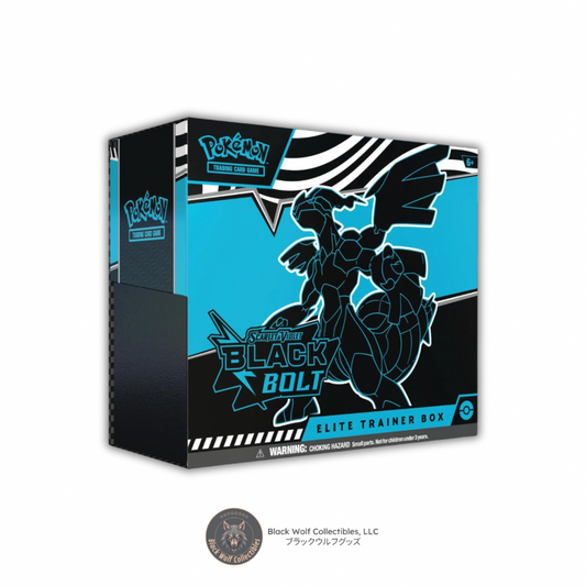 Scarlet & Violet: Black Bolt Elite Trainer Box