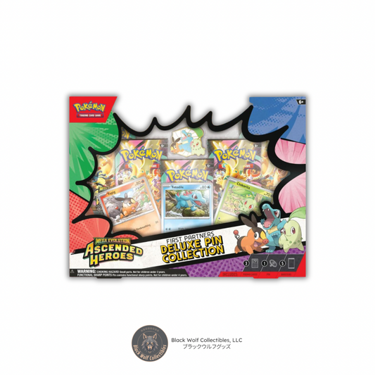 Ascended Heroes First Partners Deluxe Pin Collection