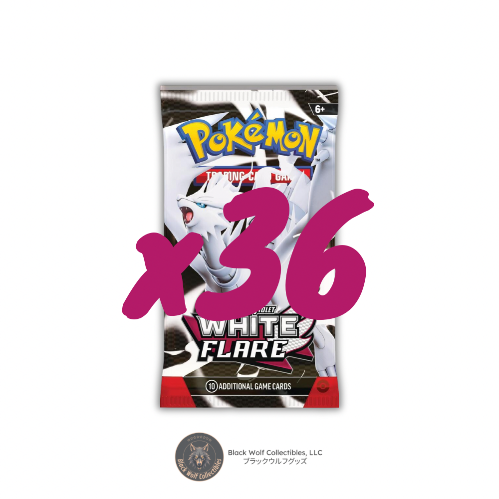pokemon card game white flare booster box Flare: Pack (x36) – Black Wolf Collectibles LLC Cards:70 Cards Vehicles Experience one of the NEW STARTER DECKS –