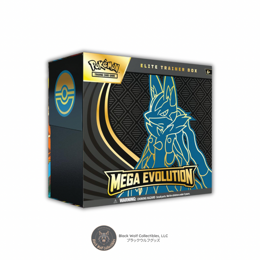 Mega Evolutions: Elite Trainer Box (Mega Lucario) (Pre-Order)