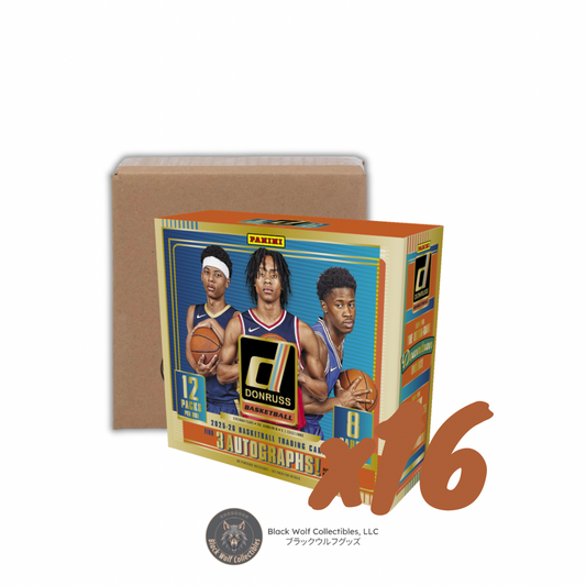 2025/26 Panini Donruss Basketball Hobby 16-Box Case (Pre-Order)