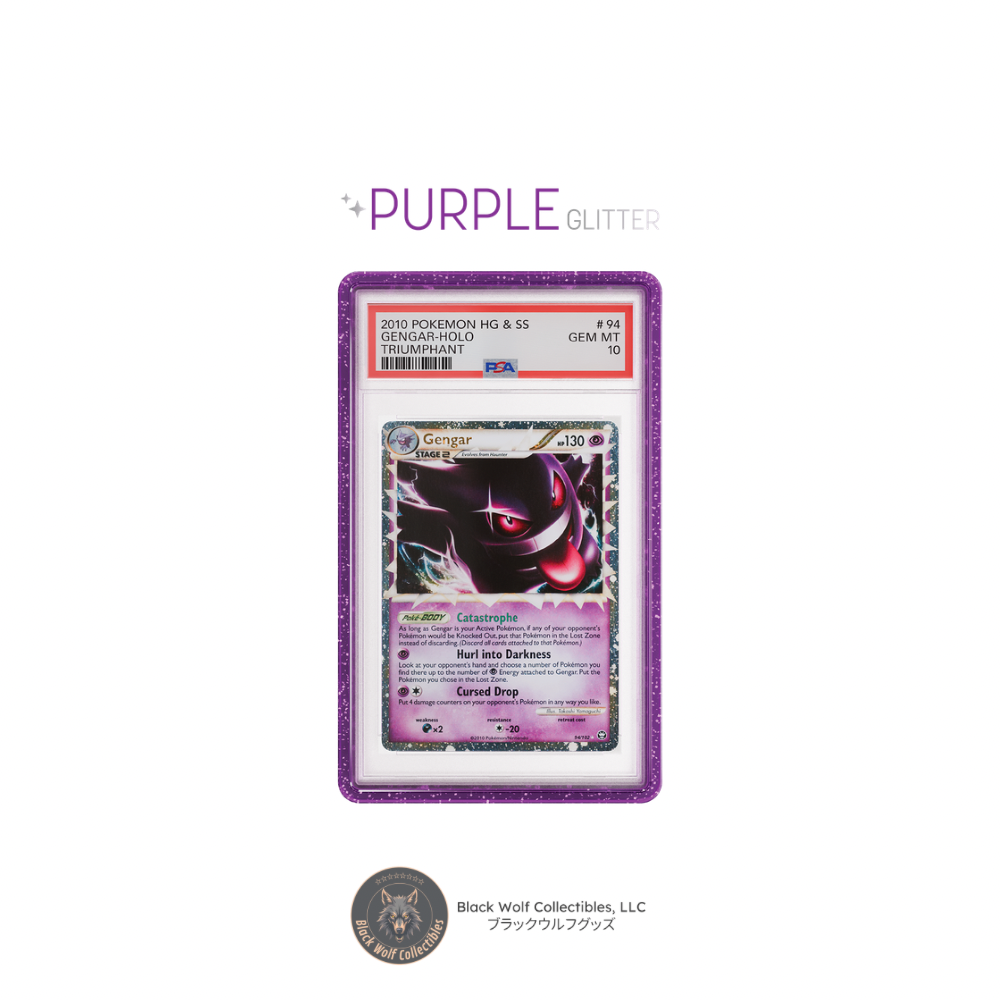 GradedGuard® Purple Glitter (PSA) - Limit 1 Per Customer