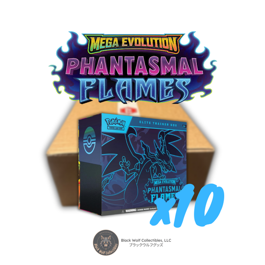 Phantasmal Flames: Elite Trainer Box (Case) (Pre-Order)