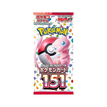 pokemon 151 jpn booster box Pokemon sv2a 151 Korean Booster Box