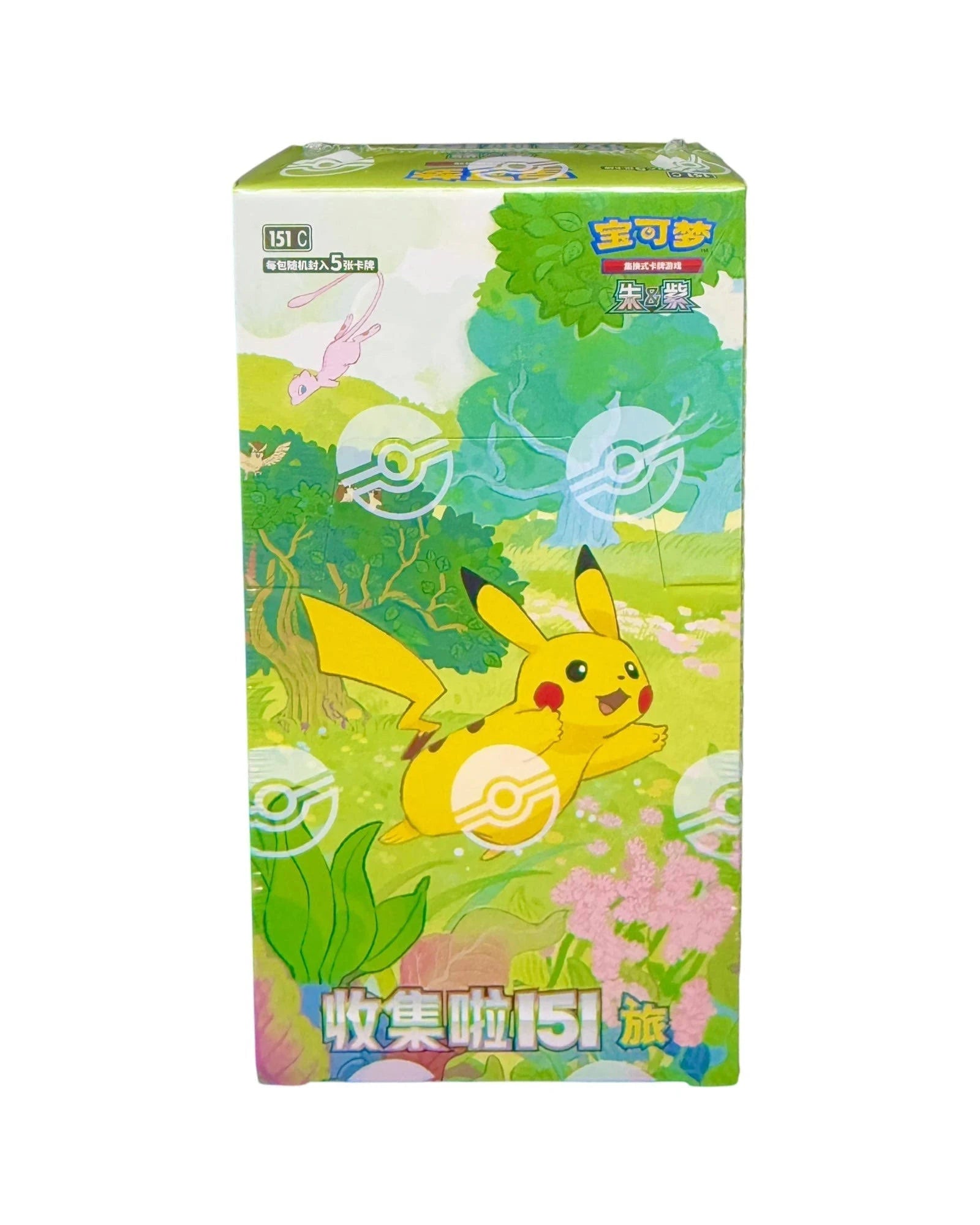 Pokmon 151 Vol 1: Booster Box (Chinese) Black Wolf Collectibles LLC Pokmon 151 Vol 1: Booster Box (Chinese) Black Wolf Collectibles LLC