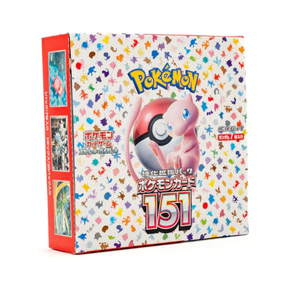 Pokmon 151: Booster Box (Japanese) Black Wolf Collectibles LLC Pokmon 151: Booster Box (Japanese) Black Wolf Collectibles LLC