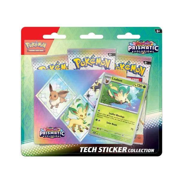 Prismatic Evolutions: Tech Sticker Collection (Random Variant)