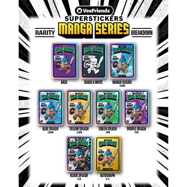 2025 VeeFriends Super Stickers: Manga Series Box