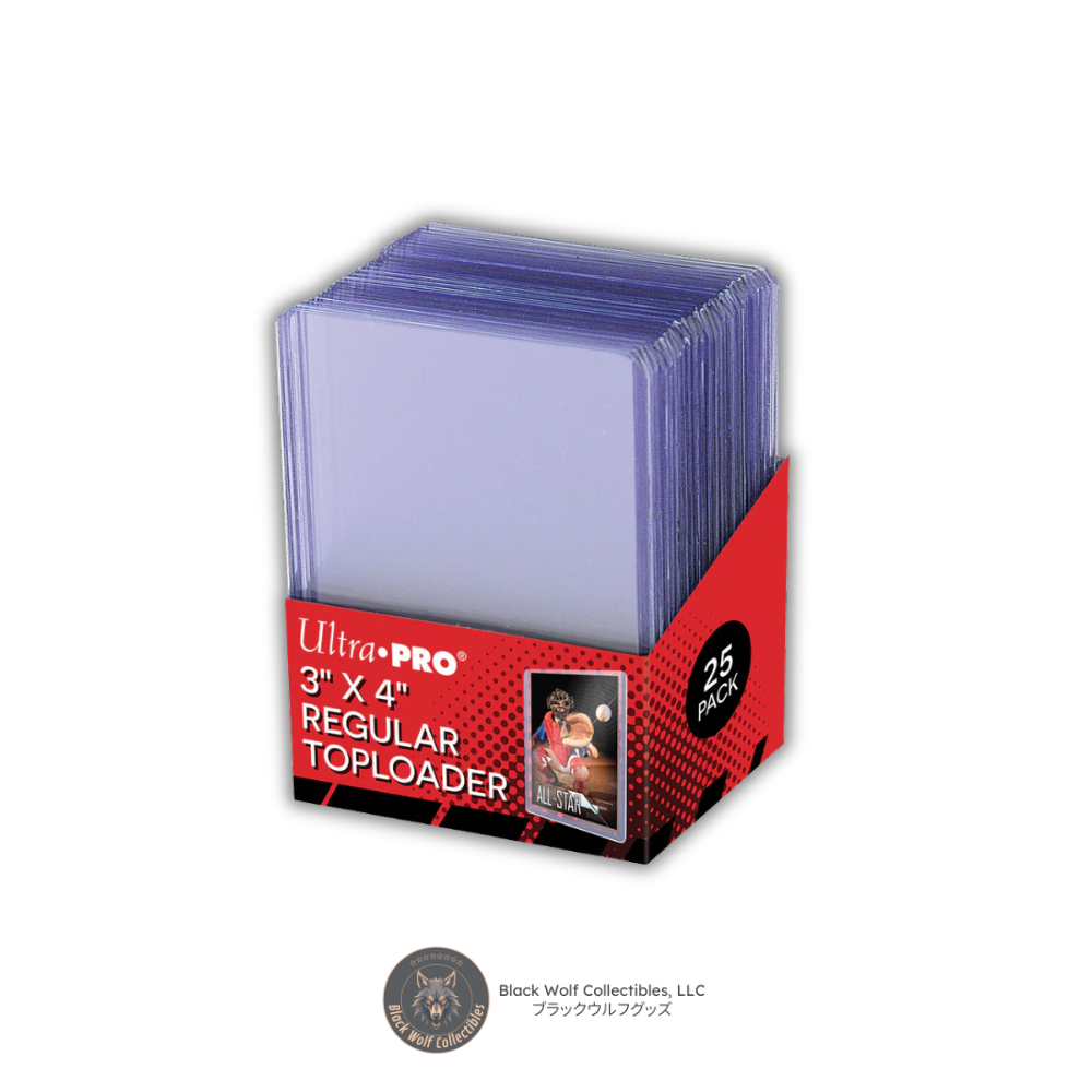 Ultra Pro 3" X 4" Rookie 35PT Toploader Mit Card Sleeves – 25 Stück, Perfekt Für Sammelkarten Ultra Pro 3" X 4" Rookie 35PT Toploader Mit Card Sleeves – 25 Stück, Perfekt Für Sammelkarten